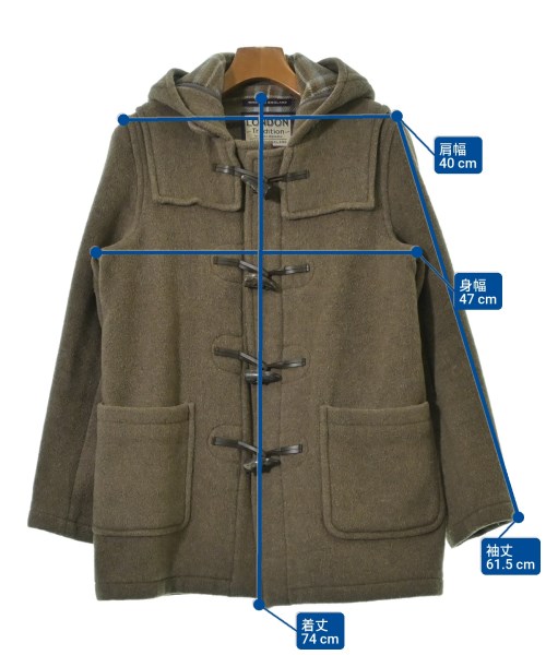 LONDON TRADITION（ロンドントラディション）ダッフルコート ベージュ サイズ:F レディース/2200654588024