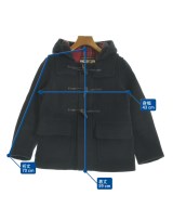 LONDON TRADITION（ロンドントラディション）ダッフルコート 紺 サイズ:34(XS位) レディース/2200629105041