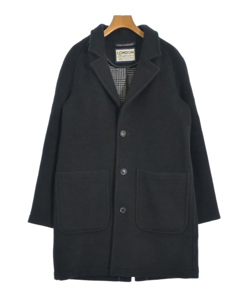 LONDON TRADITION(ロンドントラディション)チェスターコート 黒 サイズ:38(M位)/2200647980019