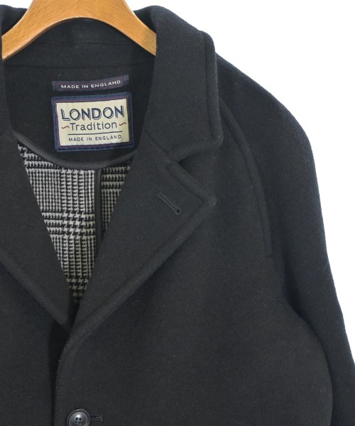 LONDON TRADITION（ロンドントラディション）チェスターコート 黒 サイズ:38(M位) レディース/2200647980019