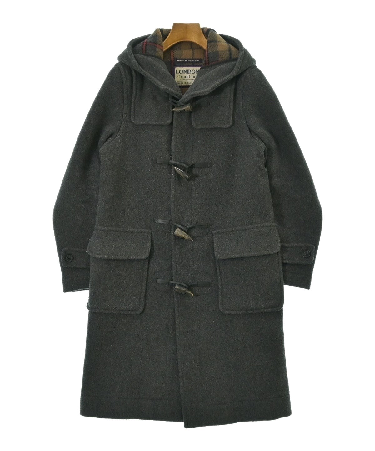 LONDON TRADITION（ロンドントラディション）ダッフルコート グレー