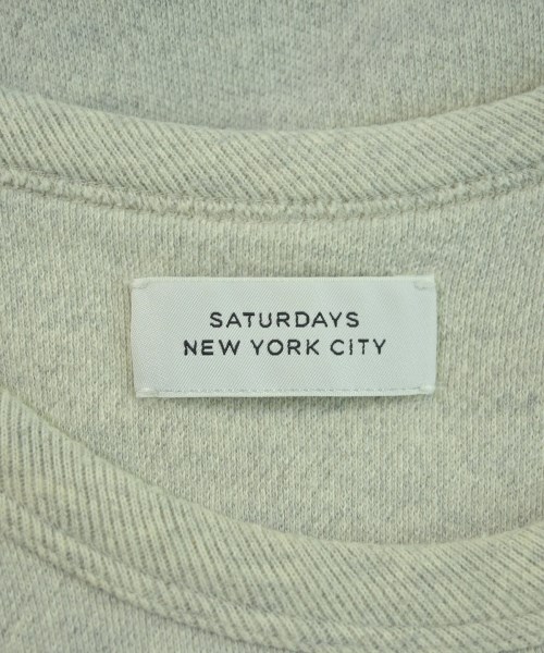 SATURDAYS SURF NYC（サタダーズサーフニューヨーク）Tシャツ・カットソー グレー サイズ:XS レディース/2200640541033