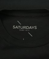 SATURDAYS SURF NYC（サタダーズサーフニューヨーク）Tシャツ・カットソー 黒 サイズ:L メンズ/2200617488118