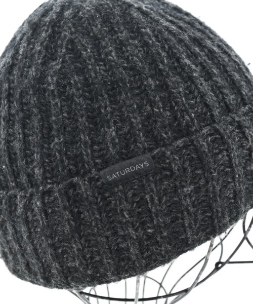 SATURDAYS SURF NYC（サタダーズサーフニューヨーク）ニットキャップ・ビーニー グレー サイズ:- メンズ/2200616646236