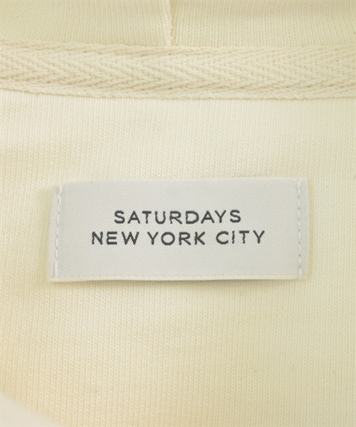 SATURDAYS SURF NYC（サタダーズサーフニューヨーク）パーカー 白 サイズ:S メンズ/2200615320144