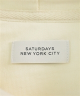 SATURDAYS SURF NYC（サタダーズサーフニューヨーク）パーカー 白 サイズ:S メンズ/2200615320144