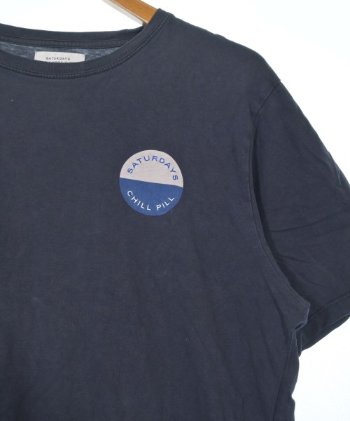 SATURDAYS SURF NYC（サタダーズサーフニューヨーク）Tシャツ・カットソー 紺 サイズ:L メンズ/2200627796067