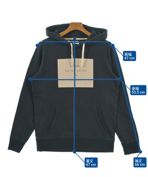 SATURDAYS SURF NYC（サタダーズサーフニューヨーク）パーカー 紺 サイズ:M メンズ/2200631678045