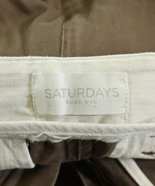 SATURDAYS SURF NYC（サタダーズサーフニューヨーク）チノパン 茶 サイズ:30(M位) メンズ/2200618089086