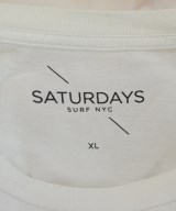 SATURDAYS SURF NYC（サタダーズサーフニューヨーク）Tシャツ・カットソー 白 サイズ:XL メンズ/2200675089111
