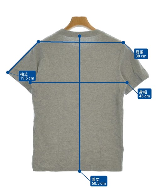 SATURDAYS SURF NYC（サタダーズサーフニューヨーク）Tシャツ・カットソー グレー サイズ:XS メンズ/2200648711131