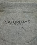 SATURDAYS SURF NYC（サタダーズサーフニューヨーク）Tシャツ・カットソー グレー サイズ:XS メンズ/2200648711131