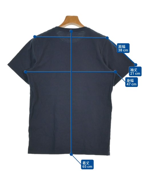 SATURDAYS SURF NYC（サタダーズサーフニューヨーク）Tシャツ・カットソー 紺 サイズ:S メンズ/2200662950219