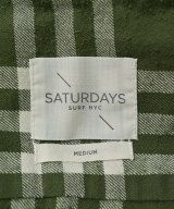 SATURDAYS SURF NYC（サタダーズサーフニューヨーク）カジュアルシャツ カーキ サイズ:M メンズ/2200668759052