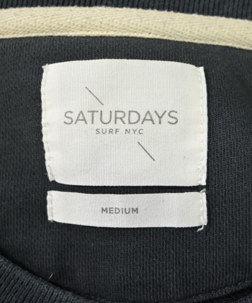 SATURDAYS SURF NYC（サタダーズサーフニューヨーク）スウェット 黒 サイズ:M メンズ/2200722008072