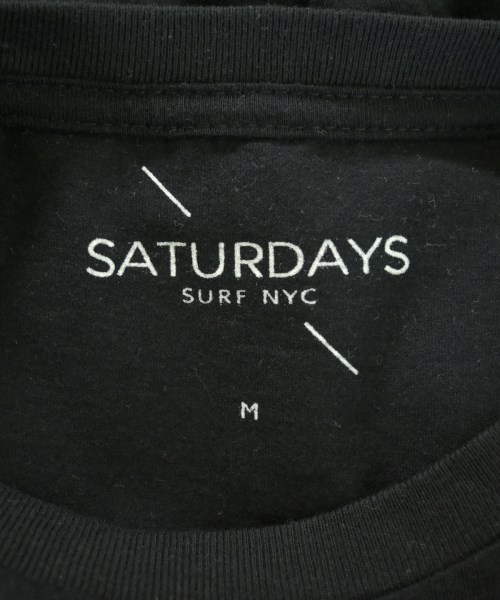 SATURDAYS SURF NYC（サタダーズサーフニューヨーク）Tシャツ・カットソー 黒 サイズ:M メンズ/2200720431254
