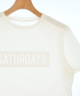 SATURDAYS SURF NYC（サタダーズサーフニューヨーク）Tシャツ・カットソー 白 サイズ:S レディース/2200685639085
