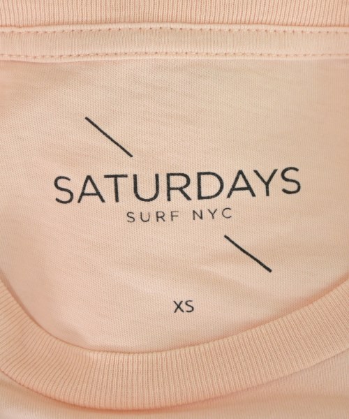 SATURDAYS SURF NYC（サタダーズサーフニューヨーク）Tシャツ・カットソー オレンジ サイズ:XS メンズ/2200684533063