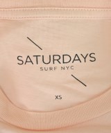 SATURDAYS SURF NYC（サタダーズサーフニューヨーク）Tシャツ・カットソー オレンジ サイズ:XS メンズ/2200684533063