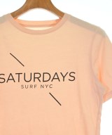 SATURDAYS SURF NYC（サタダーズサーフニューヨーク）Tシャツ・カットソー オレンジ サイズ:XS メンズ/2200684533063