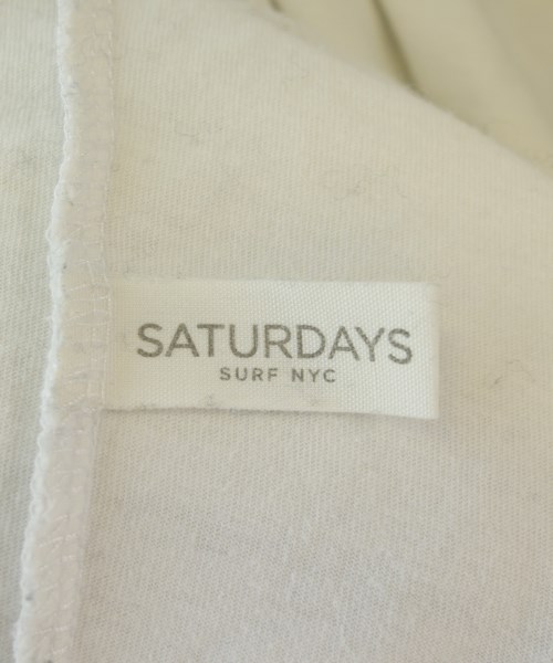 SATURDAYS SURF NYC（サタダーズサーフニューヨーク）Tシャツ・カットソー 白 サイズ:S メンズ/2200693282013