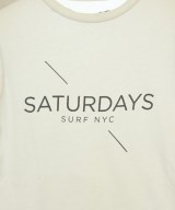 SATURDAYS SURF NYC（サタダーズサーフニューヨーク）Tシャツ・カットソー 白 サイズ:S メンズ/2200693282013