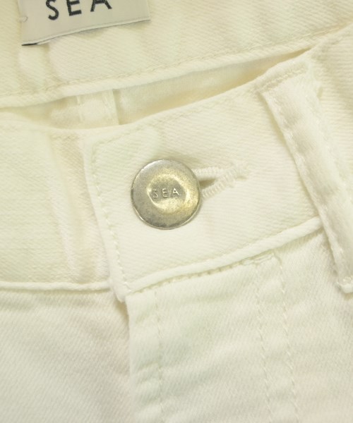 SEA（シー）デニムパンツ 白 サイズ:0(XS位) レディース/2200634700033
