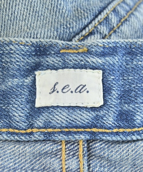 SEA（シー）ミニスカート 青 サイズ:1(S位) レディース/2200619650032