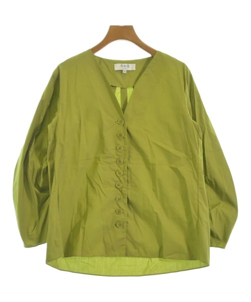 Sea NEW YORK(シーニューヨーク)ブラウス 緑 サイズ:S/2200677730134