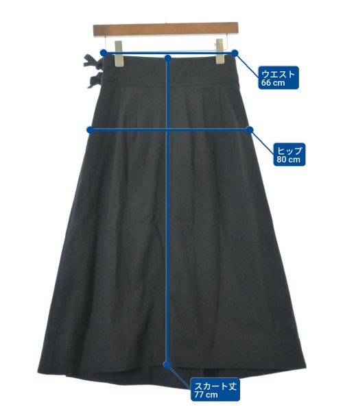 SEA（シー）ロング・マキシ丈スカート 黒 サイズ:XS レディース/2200676072013