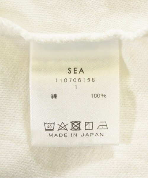 SEA（シー）Tシャツ・カットソー 白 サイズ:1(S位) レディース/2200705965071