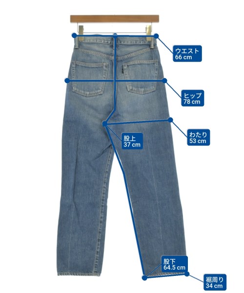 SEA（シー）デニムパンツ 紺 サイズ:25(S位) レディース/2200669953084