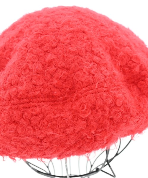 FERRUCCIO VECCHI（フェリシオベッキ）ハンチング・ベレー帽 赤 サイズ:F レディース/2200635413024