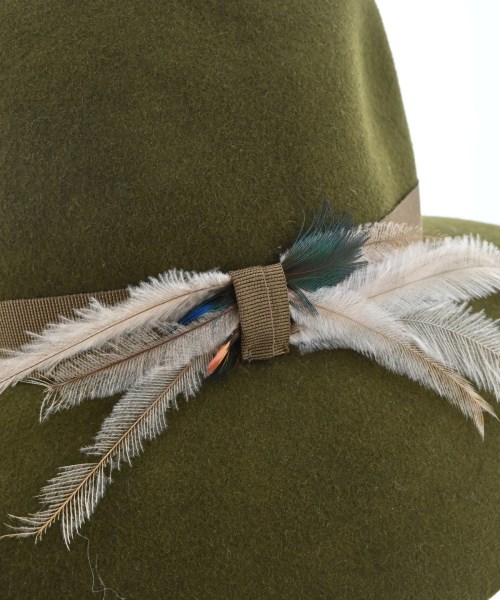 FERRUCCIO VECCHI（フェリシオベッキ）ハット カーキ サイズ:- レディース/2200613576079