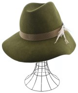 FERRUCCIO VECCHI（フェリシオベッキ）ハット カーキ サイズ:- レディース/2200613576079