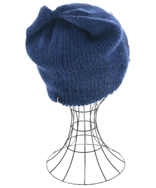 FERRUCCIO VECCHI（フェリシオベッキ）ニットキャップ・ビーニー 紺 サイズ:- レディース/2200653707044