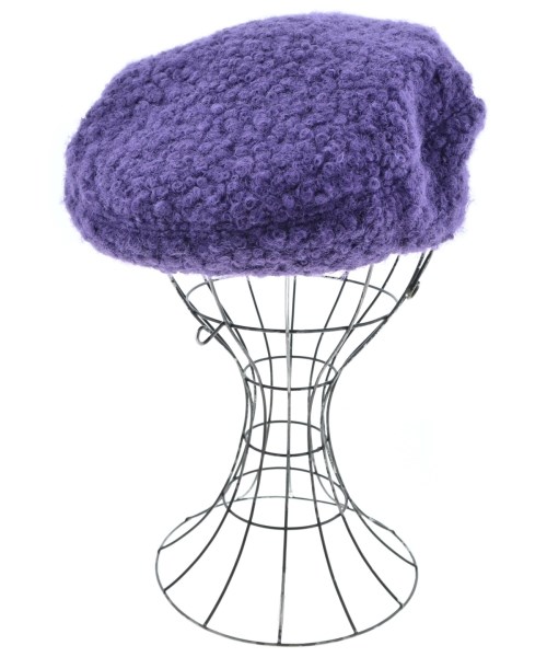 FERRUCCIO VECCHI（フェリシオベッキ）ハンチング・ベレー帽 紫 サイズ:- レディース/2200650503045