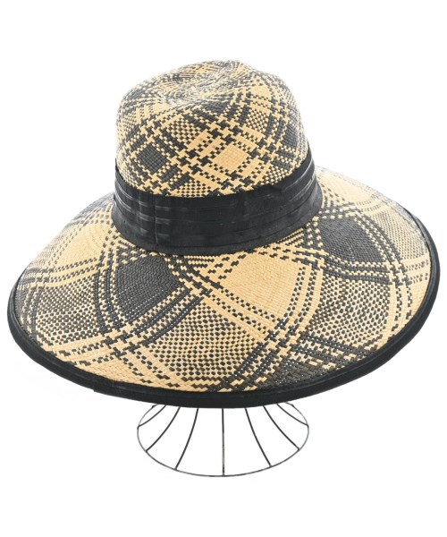 FERRUCCIO VECCHI（フェリシオベッキ）ストローハット ベージュ サイズ:- レディース/2200664124083