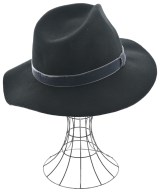 FERRUCCIO VECCHI（フェリシオベッキ）ハット 黒 サイズ:- レディース/2200667808089