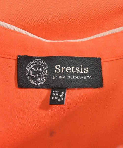 Sretsis（スレトシス）カジュアルシャツ オレンジ サイズ:40(M位) レディース/2200669971132