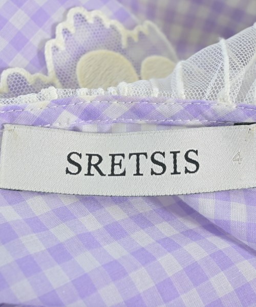 Sretsis（スレトシス）ブラウス 紫 サイズ:4(XL位) レディース/2200664938055