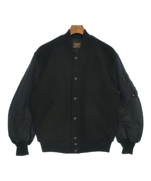 SKOOKUM(スクーカム)スタジャン 黒 サイズ:S/2200643945029