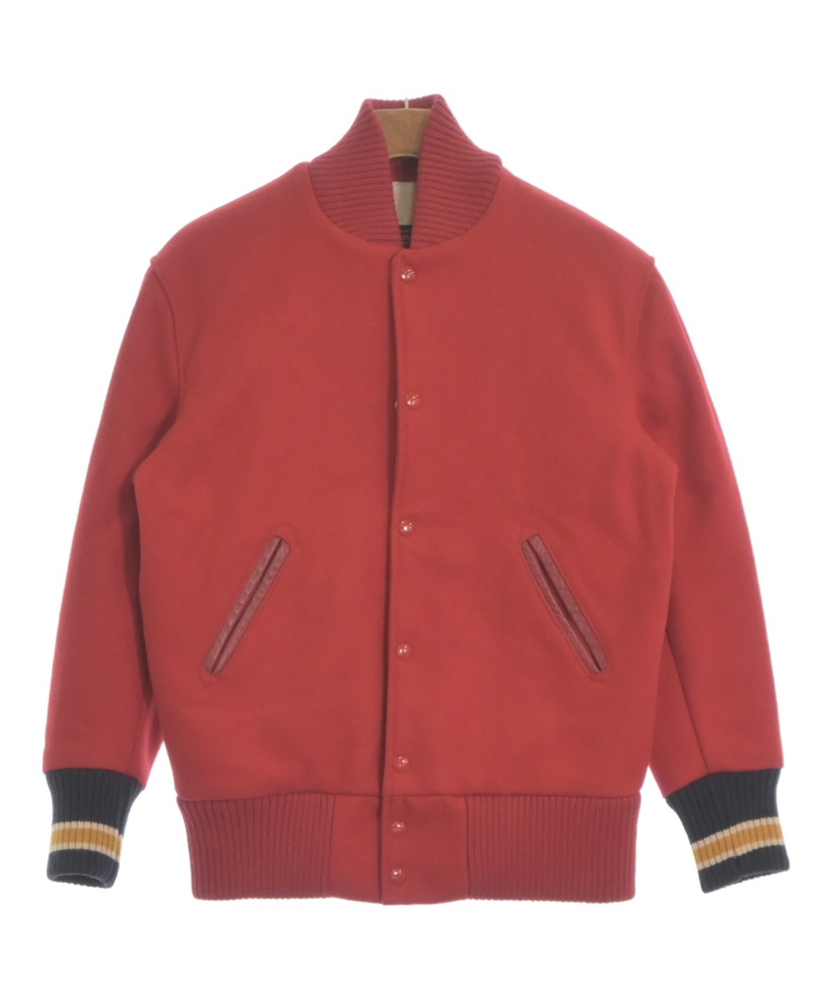 SKOOKUM（スクーカム）スタジャン 赤 サイズ:34(M位) メンズ