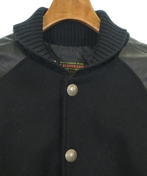 SKOOKUM（スクーカム）スタジャン 黒 サイズ:34(S位) メンズ/2200622517018