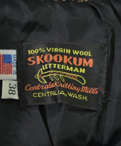 SKOOKUM（スクーカム）スタジャン 紺 サイズ:38(M位) メンズ/2200656201013