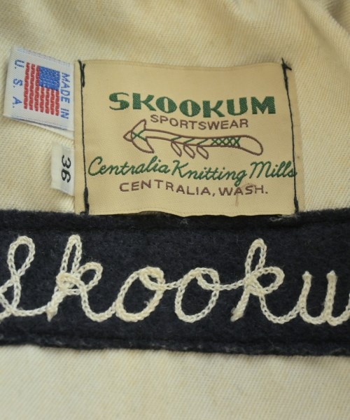 SKOOKUM（スクーカム）スタジャン 紺 サイズ:36(XS位) メンズ/2200703616012