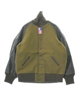 SKOOKUM（スクーカム）スタジャン カーキ サイズ:44(S位) メンズ/2200667963160