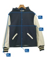 SKOOKUM（スクーカム）スタジャン 紺 サイズ:38(L位) メンズ/2200669105018