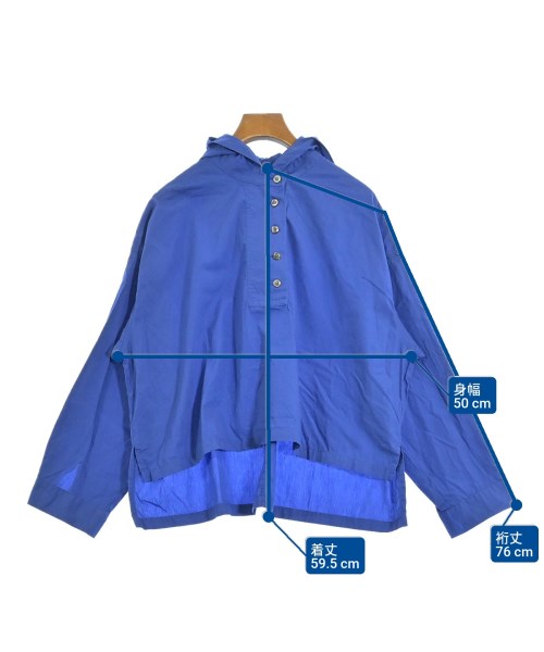 mizuiro ind（ミズイロインド）カジュアルシャツ 青 サイズ:-(M位) レディース/2200634555138