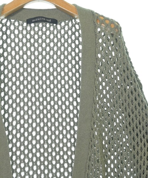 mizuiro ind（ミズイロインド）カーディガン カーキ サイズ:F レディース/2200621094046